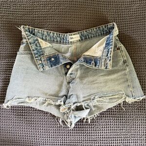 Zara jean shorts